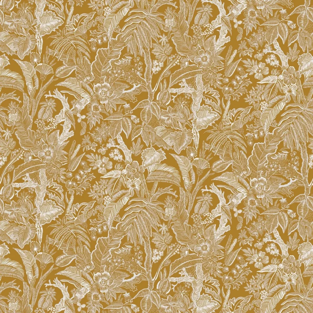 Summer Onikar Gold Sum502 Gul Tapet - Midbec | Stuvbutiken