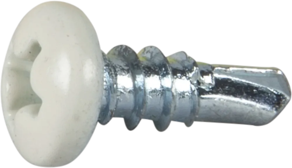 ESSVE 62300 Borrskruv Ø3,5x9,5 mm, kullrig, vit, 1000-pack
