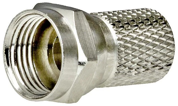 Televes 417001 F-kontakt för RG-6T, twist-on, 100-pack