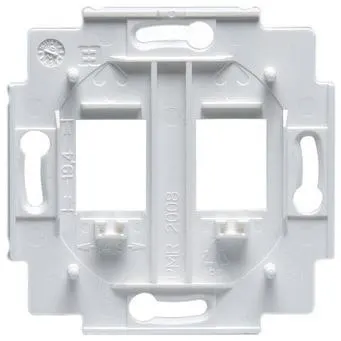 ABB 1819.01 Fästram för 2xRJ45 Keystone