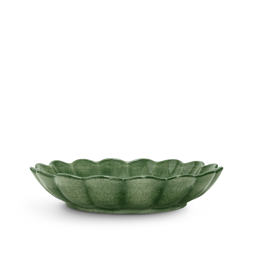 Oyster Skål 24 cm Forest Green