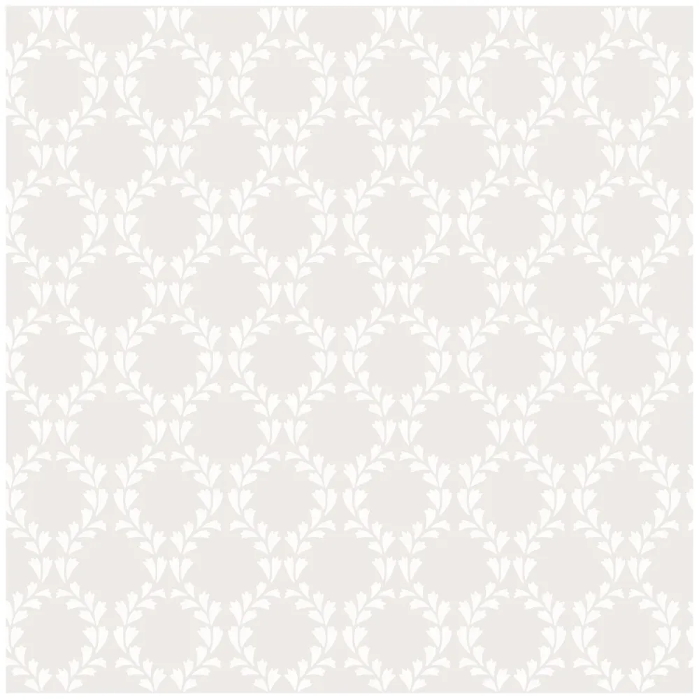 Fiona Home NW Ornamental Leaves 201402 Vit Tapet | Stuvbutiken