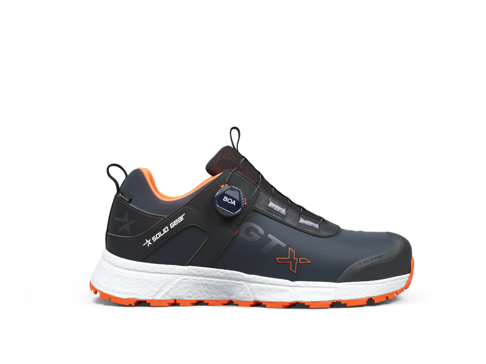 SKYDDSSKO REV 2S GTX STL 43 BLÅ/ORANGE SOLID GEAR
