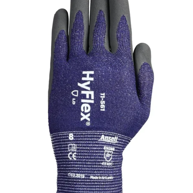 Ansell HyFlex 11-561 Skärskyddshandske nitrilgummi 12