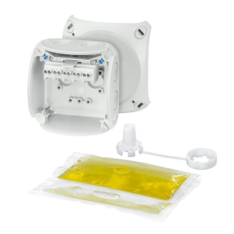 Hellermann Tyton WP 0202 G Kopplingsdosa polykarbonat med tvåkomponentsgel 93 mm, 4 mm²