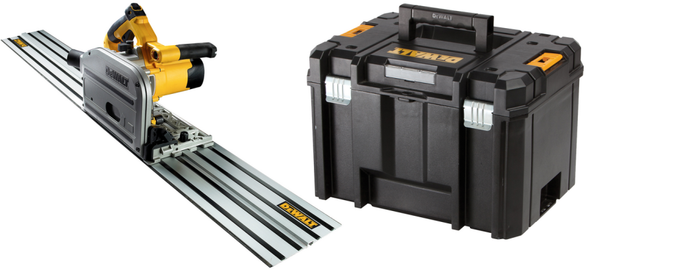 SÄNKSÅG DEWALT DWS520KTR 165MM KLINGA 1,5M SKENA/TSTAK