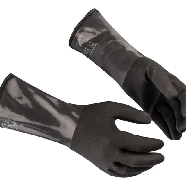Guide Gloves 9404W Handske nitril, oljetät, fodrad, virus 9