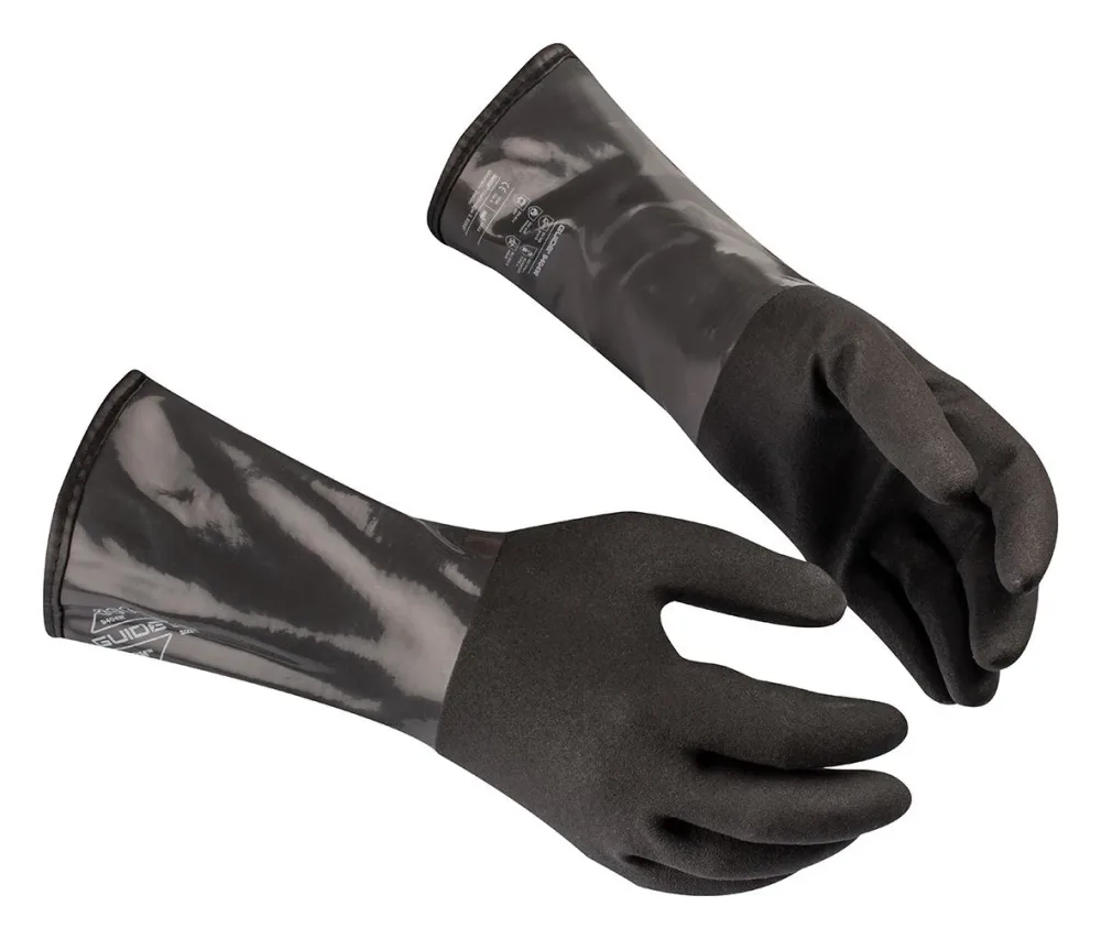 Guide Gloves 9404W Handske nitril, oljetät, fodrad, virus 9