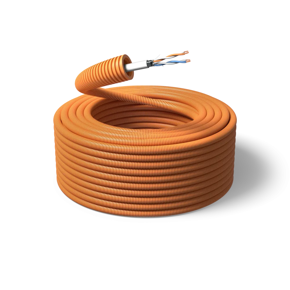 PM FLEX ELQXB Telekabel fördragen, 16 mm x 100 m, 2x2x0,5 mm²