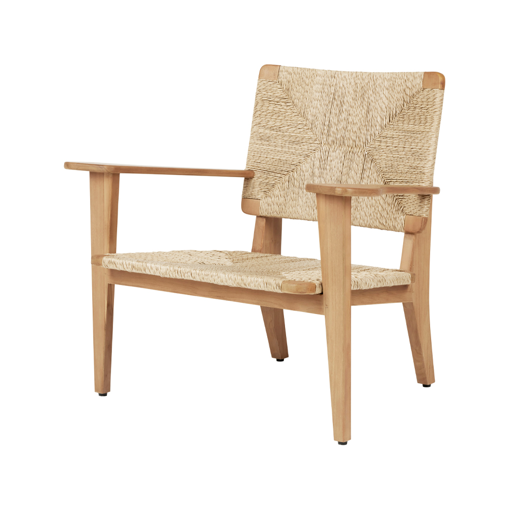 F-chair Outdoor loungefåtölj, Teak