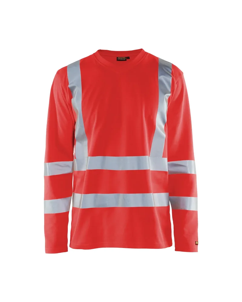Blåkläder 3381-1070 Långärmad T-shirt varsel klass 2 XS