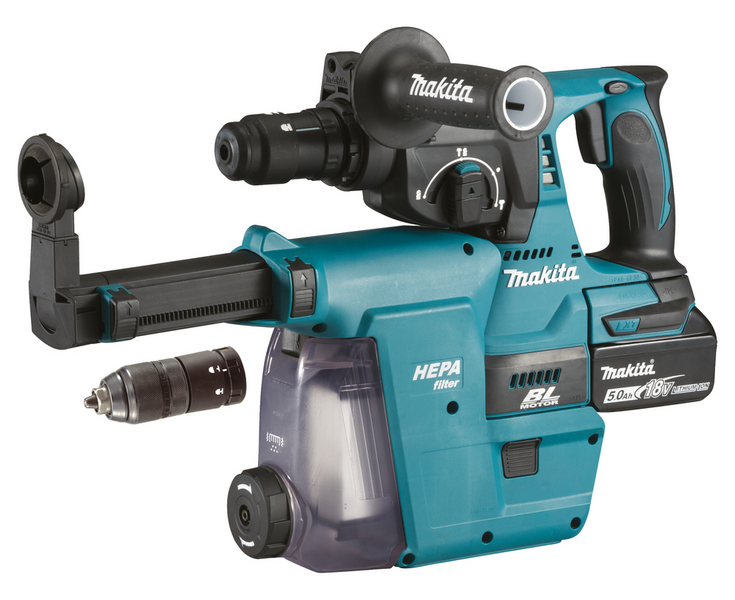 BORRHAMMARE DHR243RTJW 18V HEPA MAKPAC 5AH MAKITA