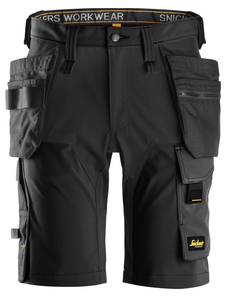 Snickers Workwear 6175 Fullstretchshorts svart 60