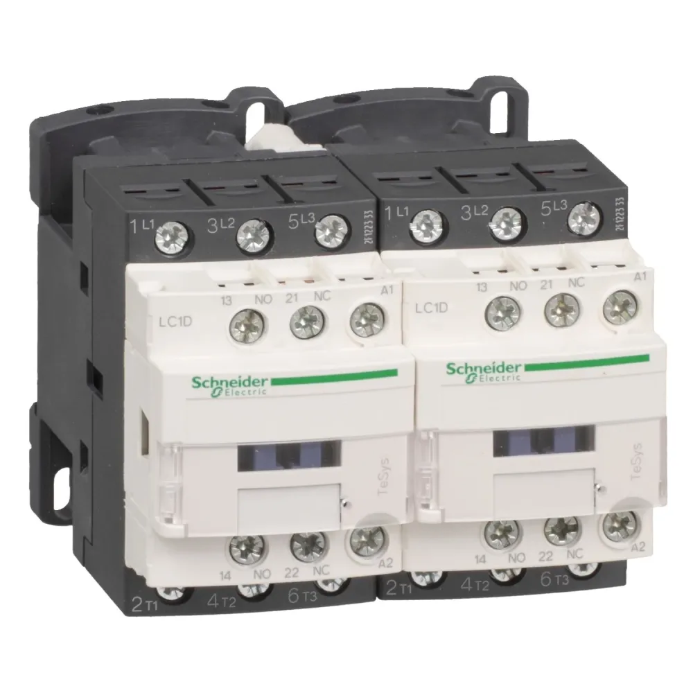 Schneider Electric LC2D09BL Fram- och backkopplare 3 sl, 24 VDC 4 kW, 9 A, 3,73 kW