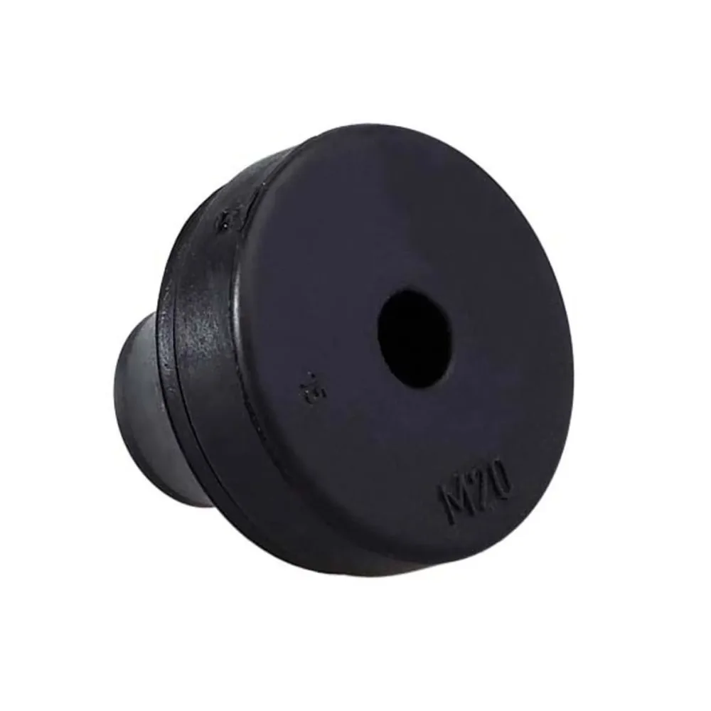 Rutab RUTASEAL Gummigenomföring skärbar, svart M12, 50-pack