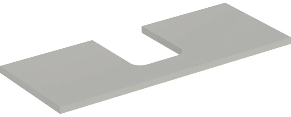 Geberit ONE 505.275.00.7 Bänkskiva 120 cm Grå