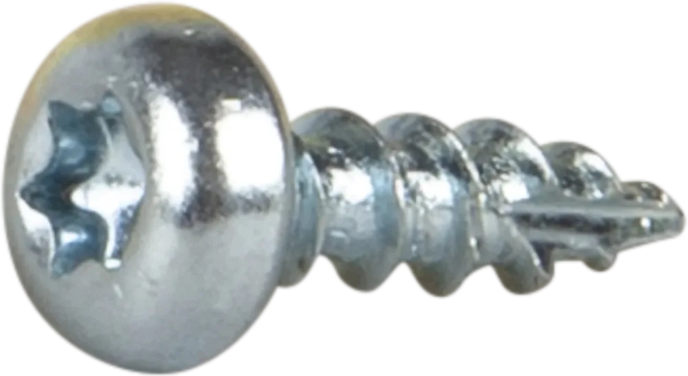 ESSVE 127107 Träskruv 3 mm Ø, TX10, helgängad, FZB, 200-pack 20 mm