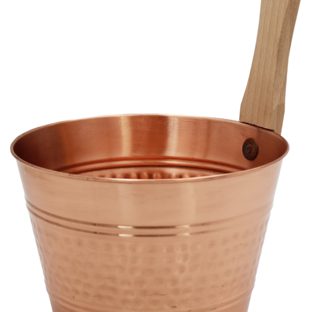 BASTUSTÄVA SAUNIA KOPPAR 4L