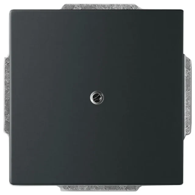ABB Impressivo 1742-885 Centrumplatta matt svart, blind