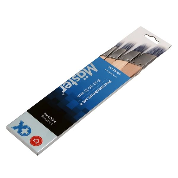 STRECKPENSELSET MÄSTER MAX BLUE 4ST