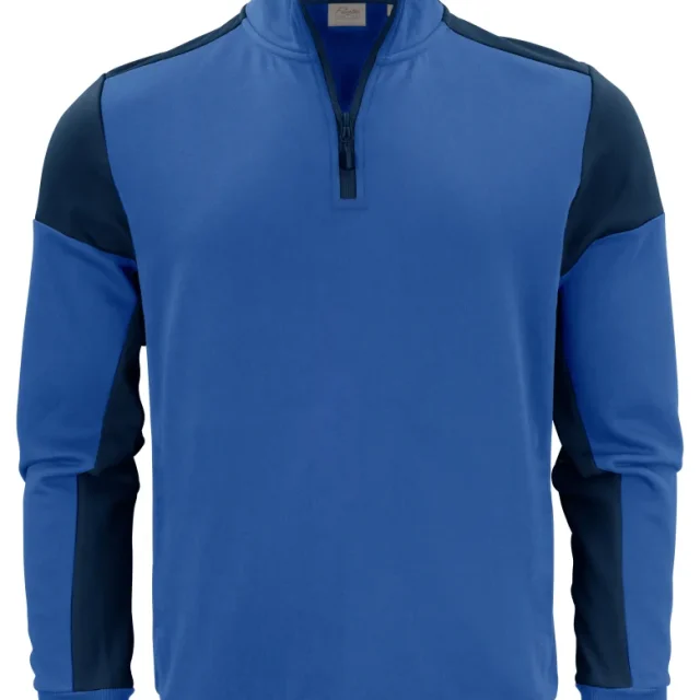 Printer Prime Halfzip Tröja Mörkgrå;Svart