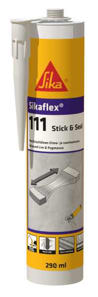 LIM&FOGMASSA SIKAFLEX-111 290 STICK&SEAL 290ML