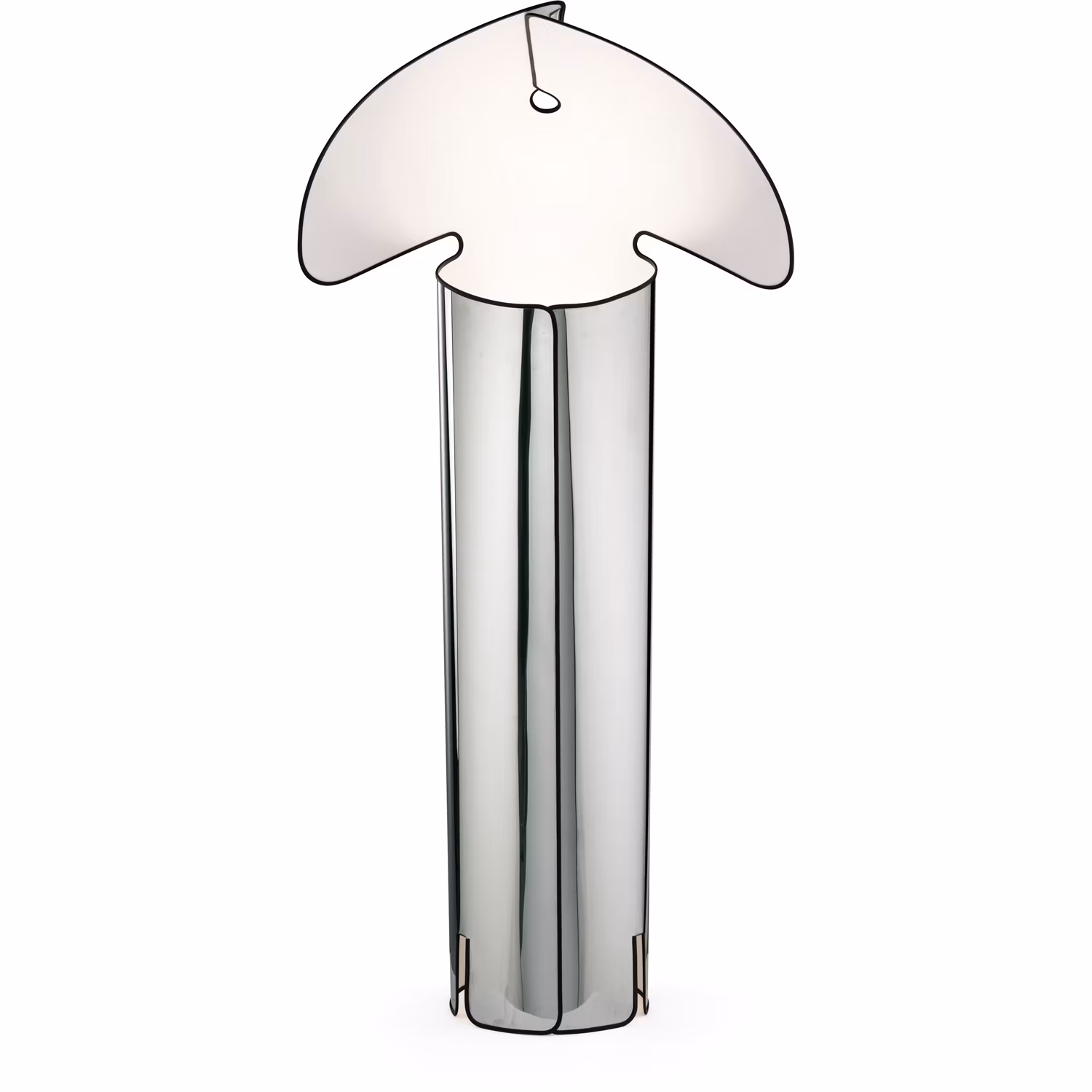 Chiara F Golvlampa, Rostfritt Stål / Svart