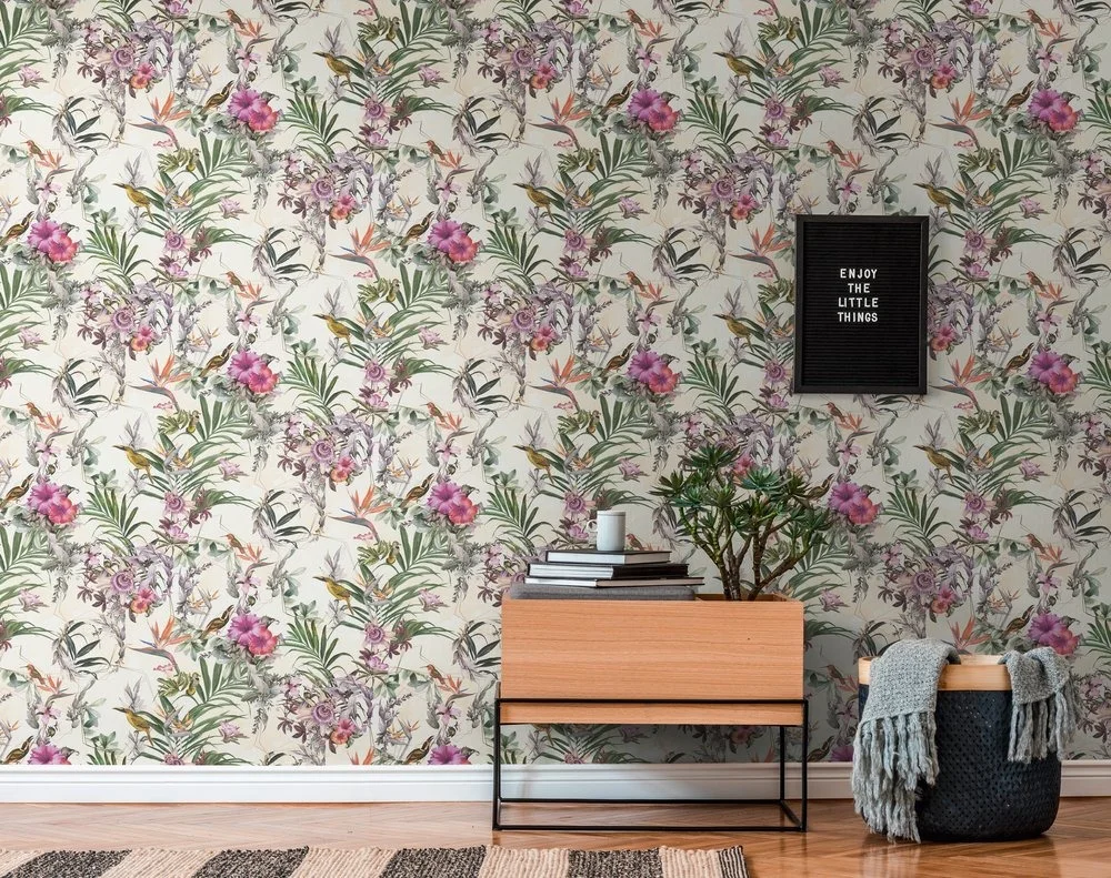 A.S. Création Dream Flowery 38178-6 Tapet Multi/Beige