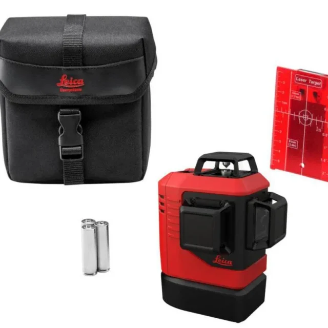 Leica L6RS-1 Multikorslaser röd laser, med tillbehör