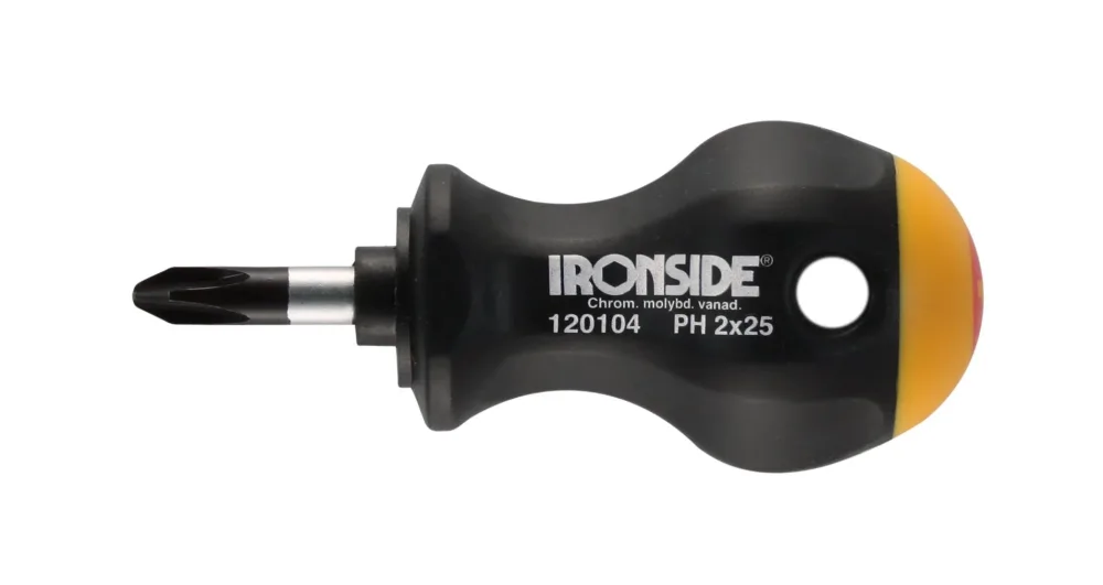 Ironside 120102 Skruvmejsel Phillips, stubby PH1x25 mm