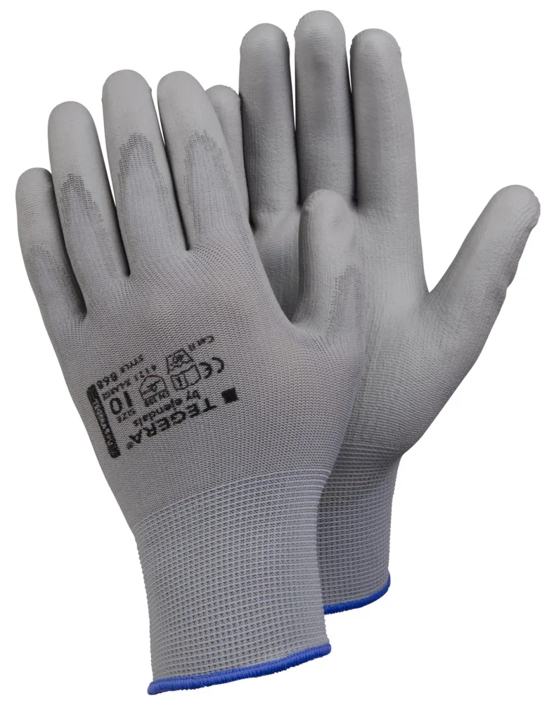 Tegera 868 Montagehandske PU/Polyester, 6 par 8