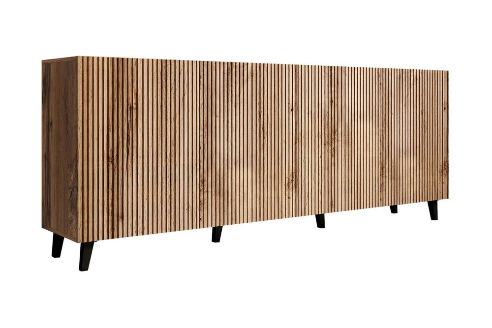 Juniskär Skänk med Förvaring trä 40x82x200 cm