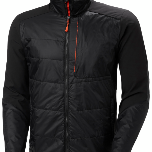 JACKA HELLY HANSEN 73233 KENSINGTON SVA L, HYBRID SVART