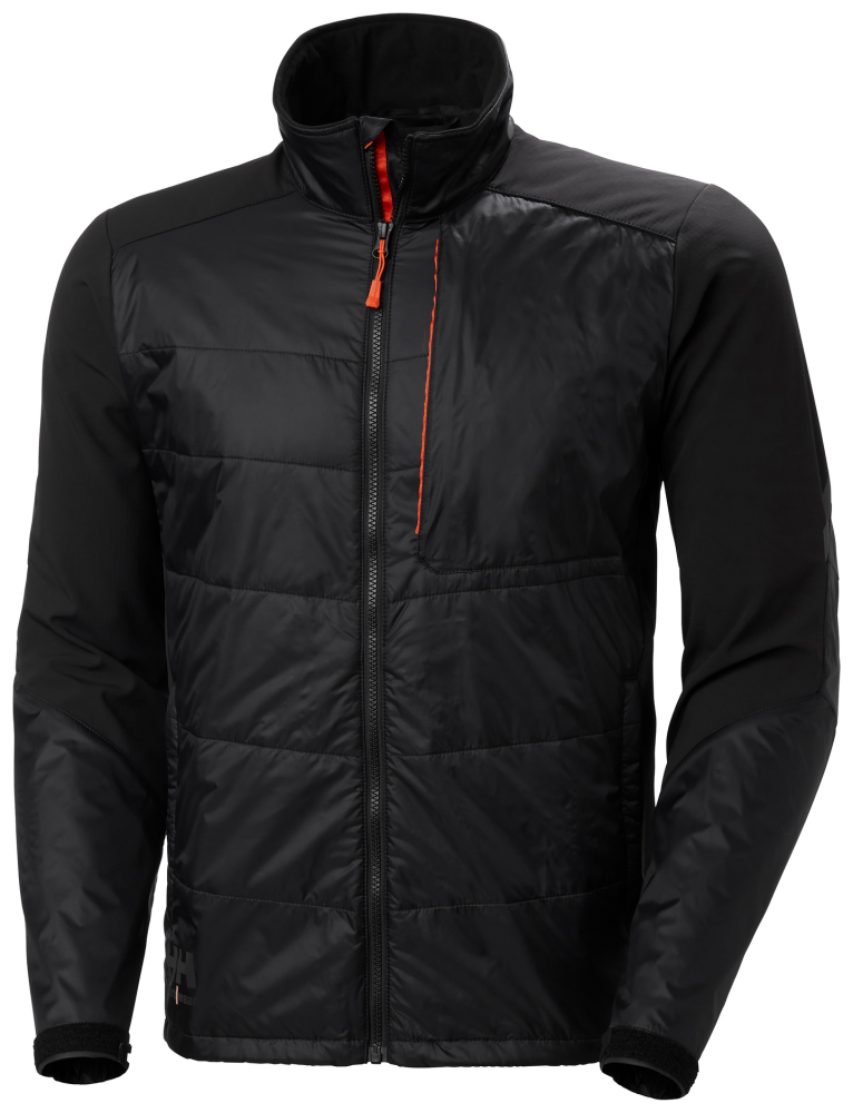 JACKA HELLY HANSEN 73233 KENSINGTON SVA L, HYBRID SVART