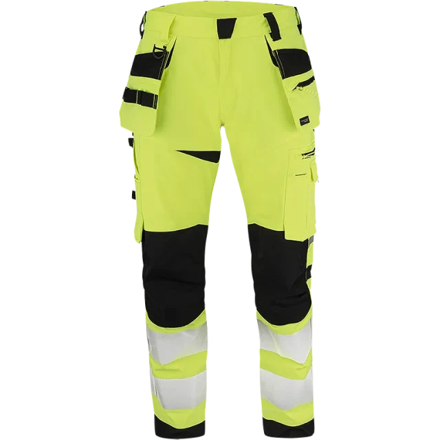 Texstar FP53120991170 Arbetsbyxa Hi-Vis gul/svart Hi-Vis gul/svart