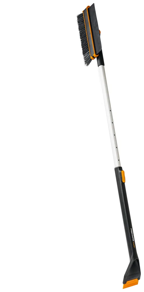 Fiskars 1078492 Isskrapa med roterbar borste