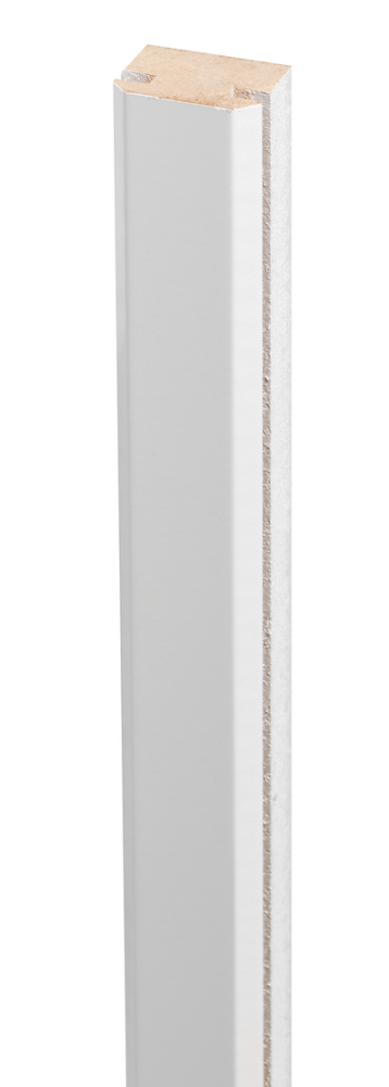 SKARVLIST LUNDBERGS SOLLIDEN 824X25X19MM, VITFOLIERAD MDF