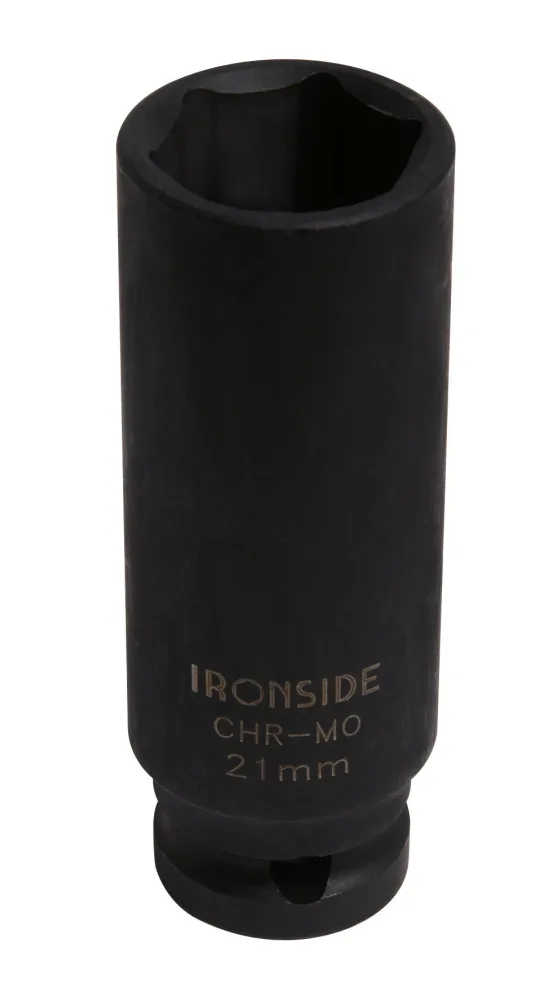 Ironside 100847 Krafthylsa 1/2", längd 78 mm 10 mm - Bild 2