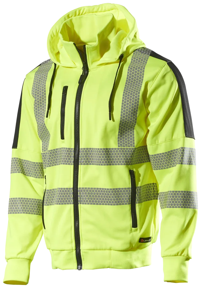 L.Brador 6123P Varseltröja hi-vis gul/svart, klass 3 M