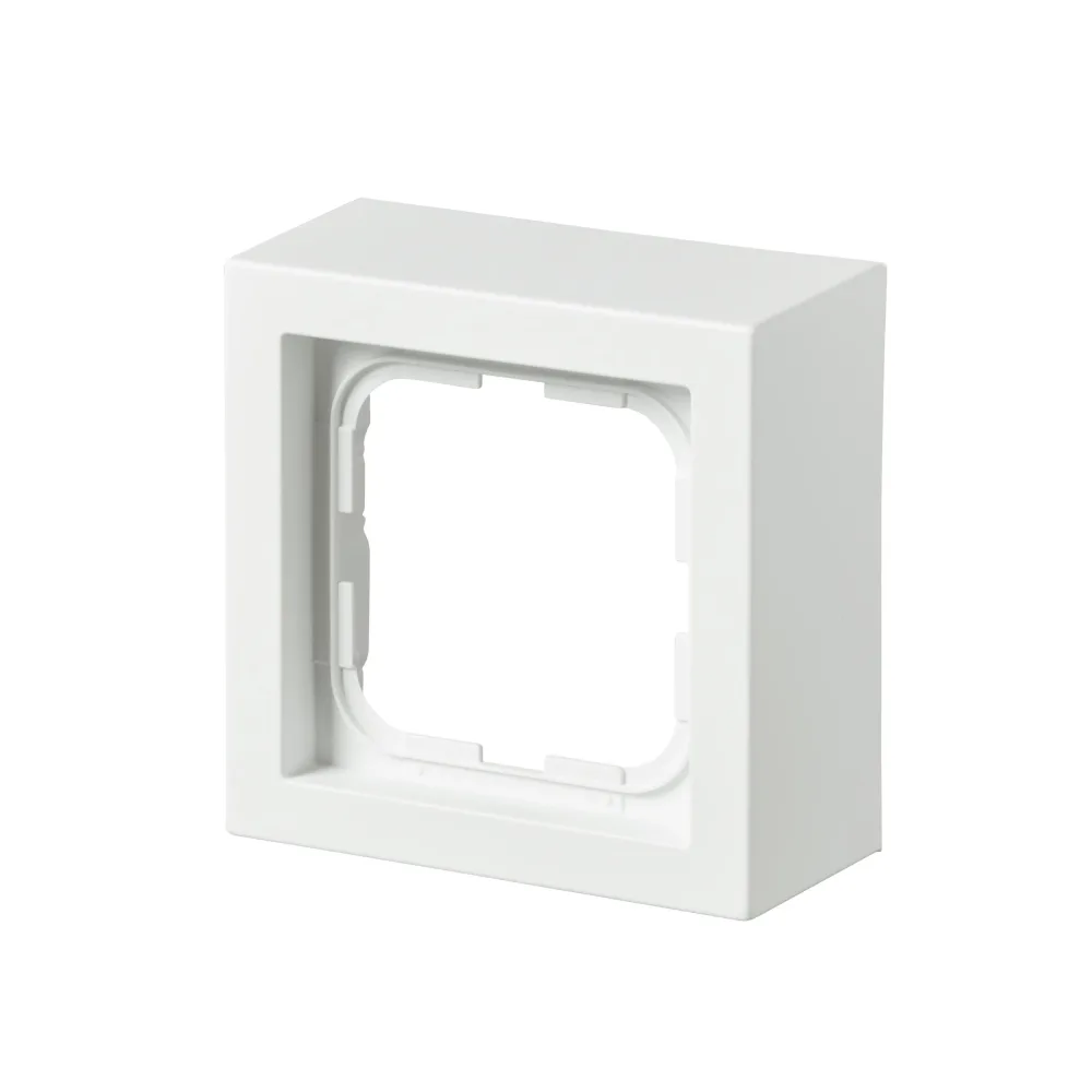 ABB 1723S85-884 Förhöjningsram 85 x 40 mm, vit 3-fack