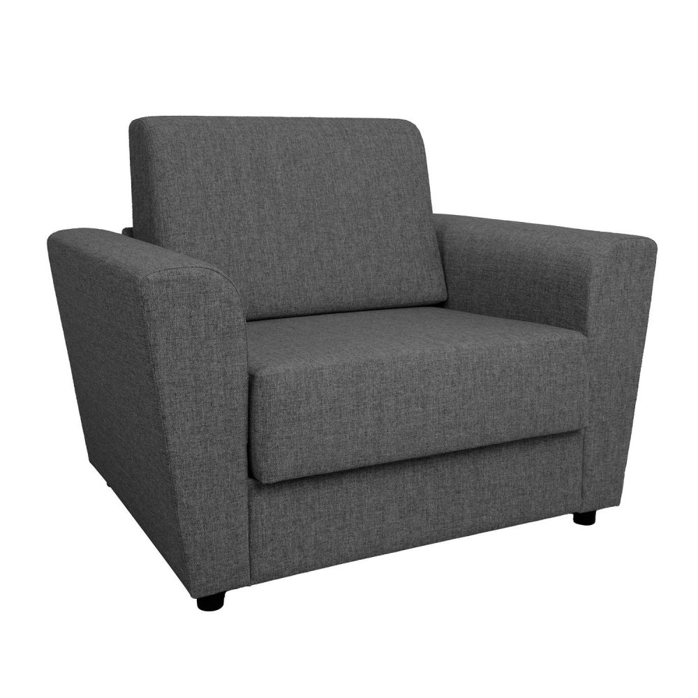 Fåtöljbädd Vesper 120x40xh75 cm, melamin med ekbark
