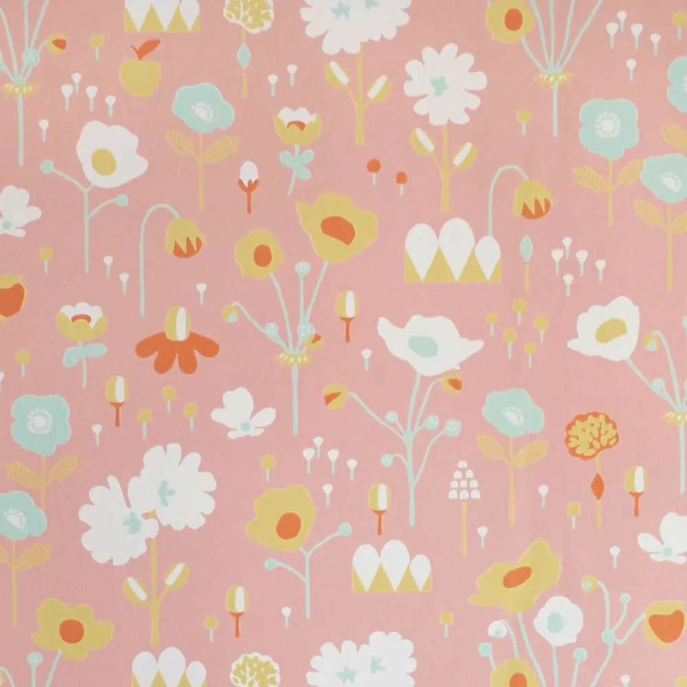 Treasure For Every Little Nook Bloom 121-02 Rosa Tapet | Stuvbutiken