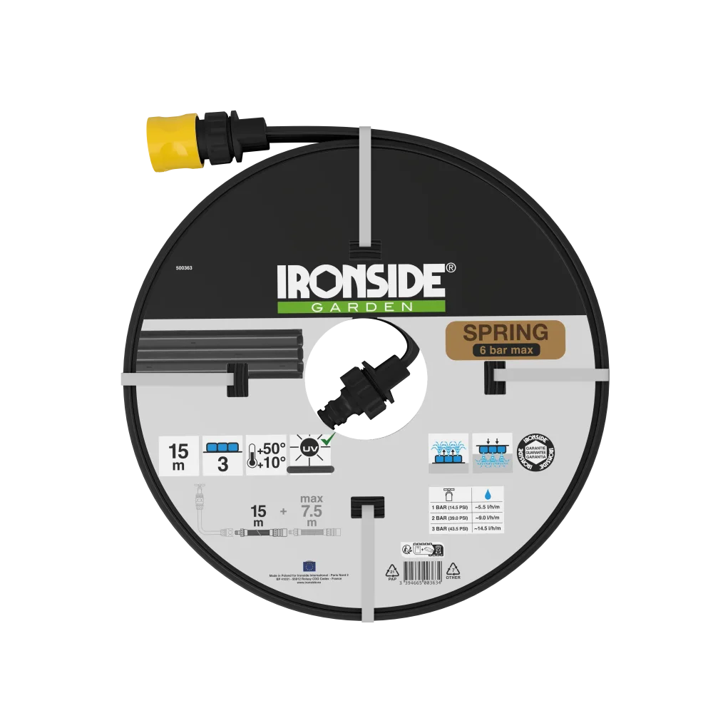 Ironside 500363 Sprinklerslang 15 m