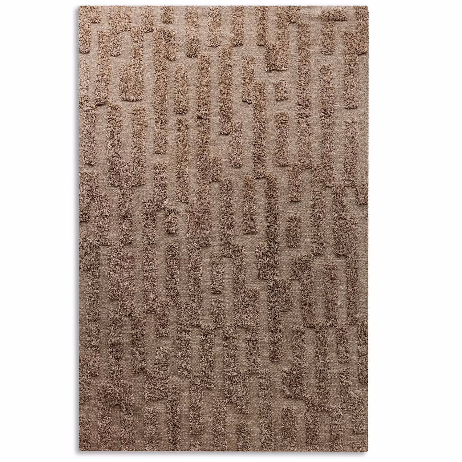 Bielke Ullmatta 170x240 cm, Mörkbeige