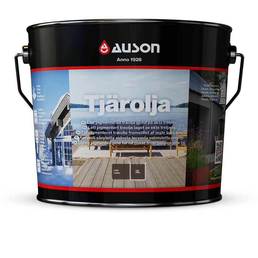 Tjärolja Pigmenterad Lava 3 liter