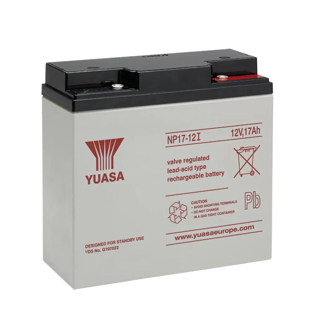 Yuasa NP7-12 Blybatteri ventilreglerat, 12 V 7 Ah - Bild 2