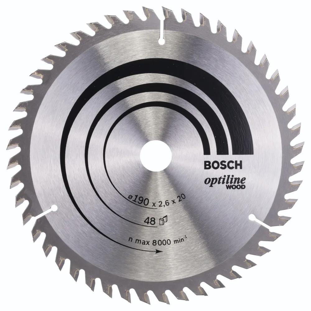 Bosch PRO Wood 2608640644 Cirkelsågklinga för nätdrivna gerings- och cirkelsågar 250x30, 60T - Bild 2