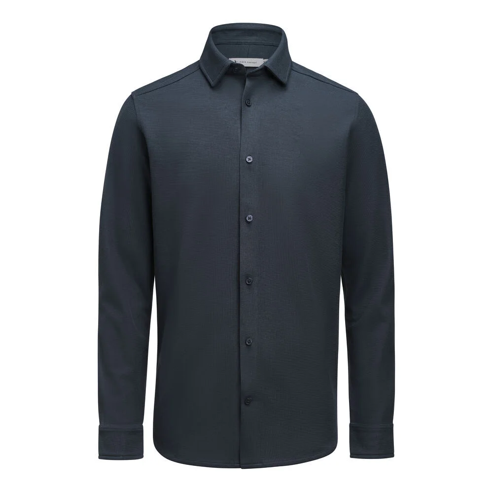 James Harvest Hicksville 2113043 Skjorta marin XXL