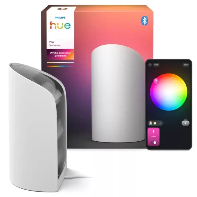 Philips Hue Play Wall Washer Bordslampa RGB, 1035 lm Vit