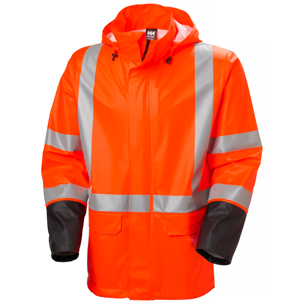 REGNJACKA 70155 ADDVIS KL3 HV ORANGE 5XL